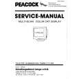 PEACOCK TXD1753 Manual de Servicio